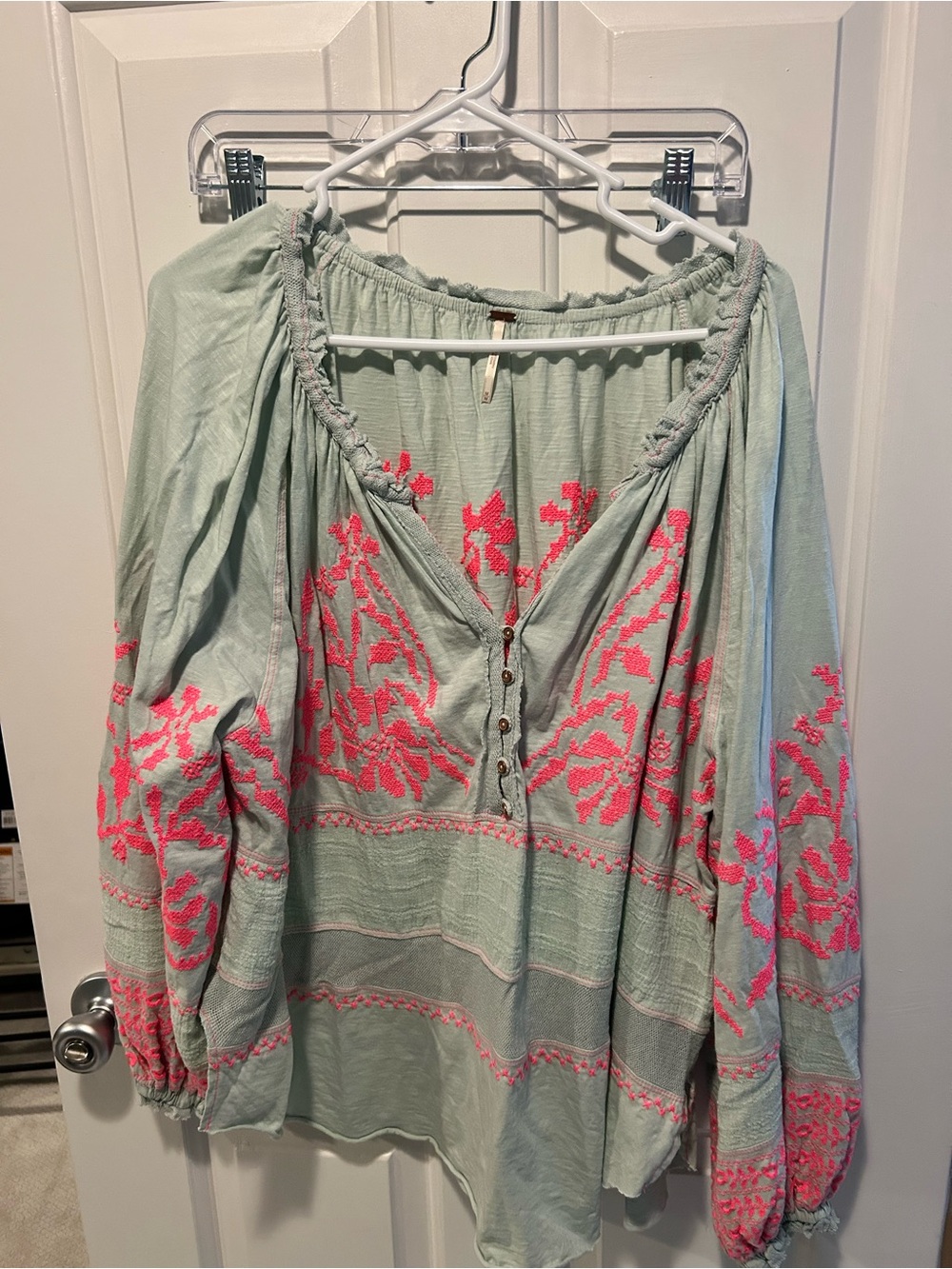 Free People Persuasion Boho Blouse